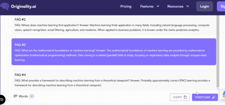 Finetune Your Result