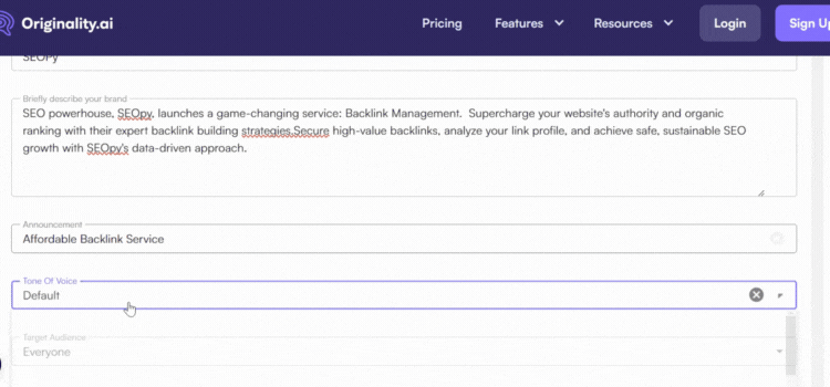 Select Your Brand's Tone of Voice