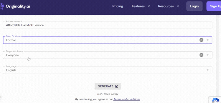 Choose Your Target Audience