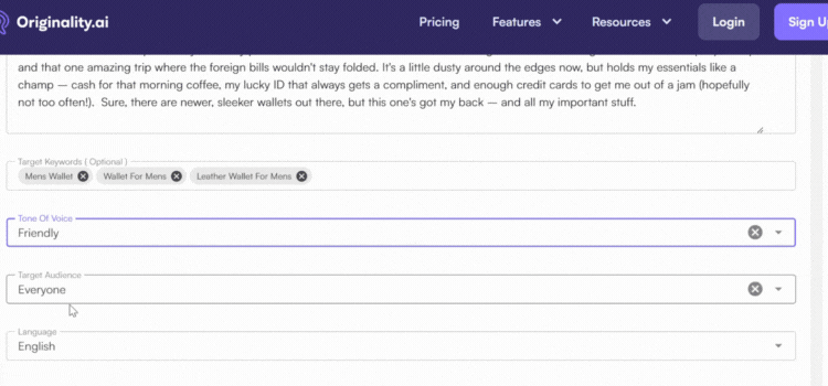 Choose Your Target Audience