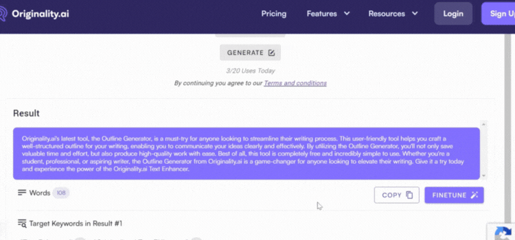 Select the Copy Button