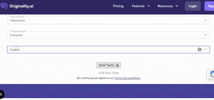 Generate and Copy Your Results