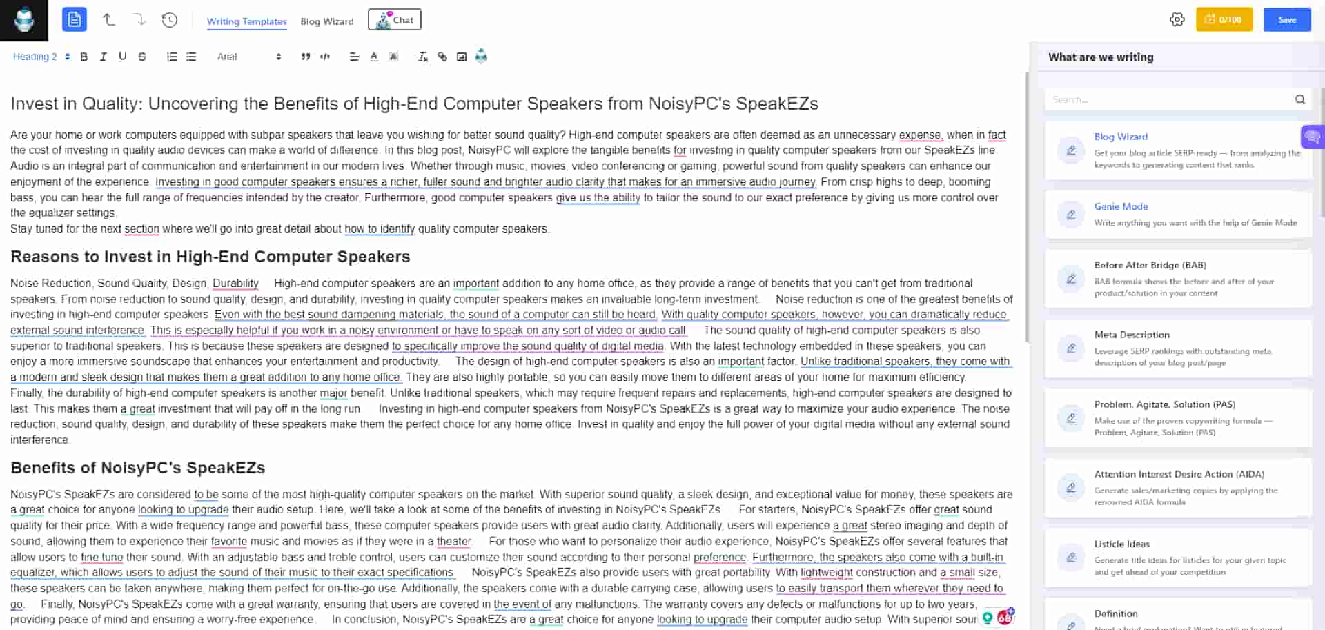 GetGenie AI Generated Blog Content Final Output